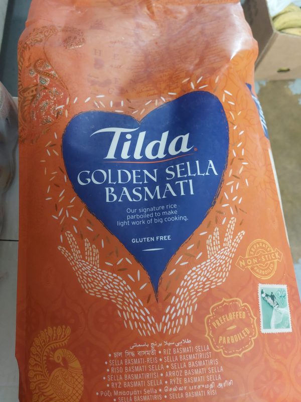 Tilda Golden Sella Rice 10kg