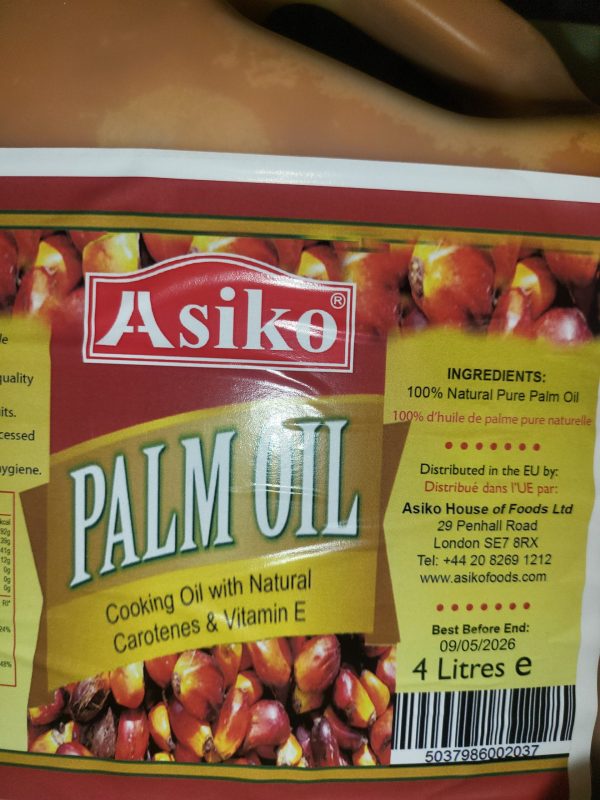 Asiko Palm Oil 4L