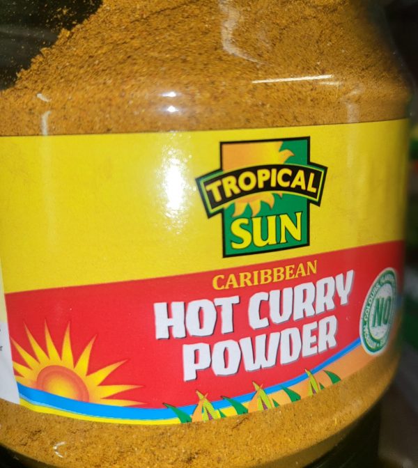 Tropical Sun Caribbean Hot Curry Powder 500g