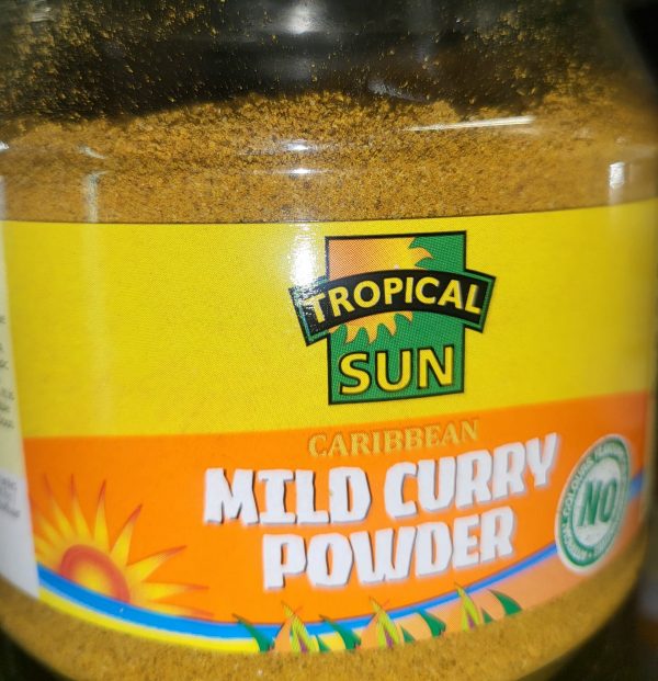 Tropical Sun Caribbean Mild Curry Powder 500g