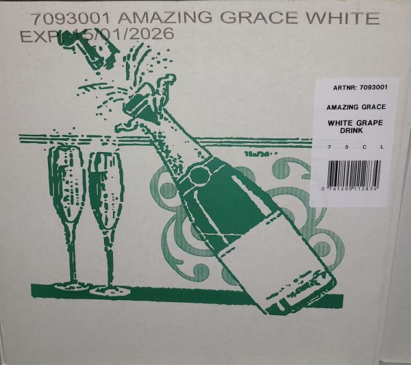 Amazing Grace White Grape Drink (12 bottle) 750ml