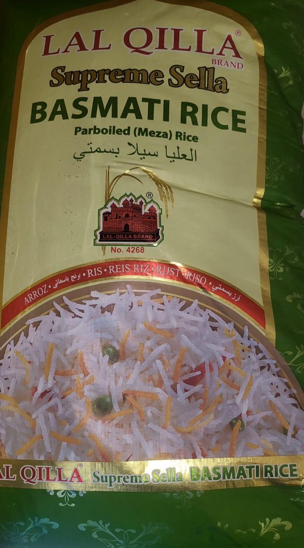 Lal Qilla Supreme Sella Basmati Rice 20kg