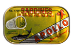 Apollo Sardines in Spiced Vegetable Oil 125g