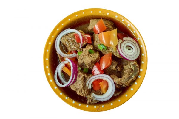 Grilled Spicy Goat Meat (Asun) Ingredients