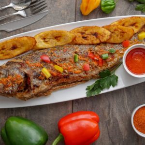 Peppered Grilled Fish