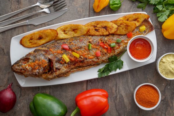 Peppered Grilled Fish