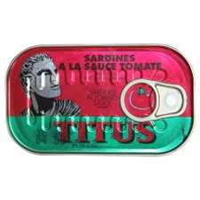 Titus Sardines in Tomato Sauce 125g