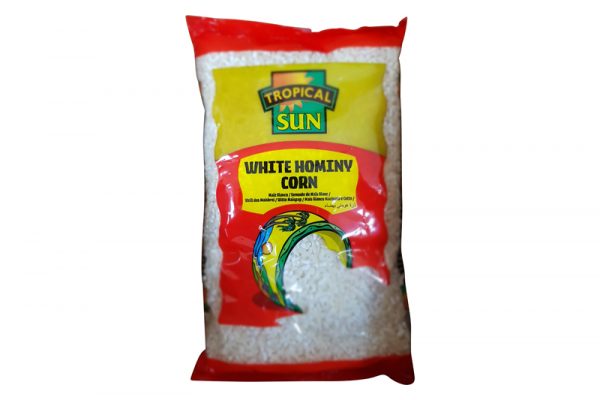 Tropical Sun White Homily Corn