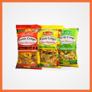 Asiko Exotic Plantain Crisps (Variety)