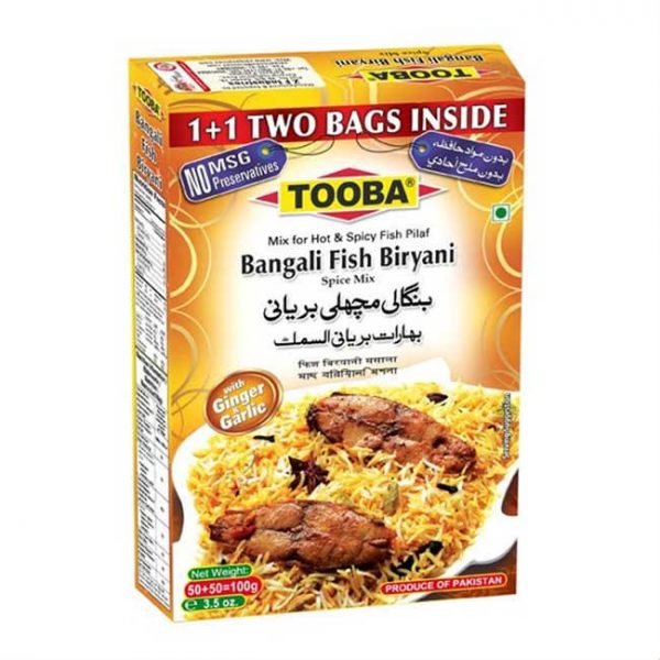 Tooba Bangali Fish Biryani Spice Mix