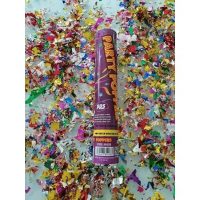 10 x Cannon Twist Confetti Party Poppers – 30cm