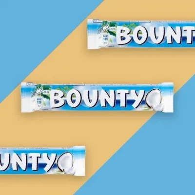 10x Bounty Milk Single Bar