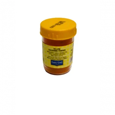 12 x 25g East End Egg Yellow Food Colouring Colour Powder Cooking Cake Curry