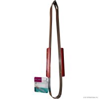 14050C New Stainless Steel Barbecue (bbq) Tongs Gripper with Wooden Handle