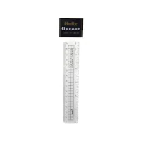 15cm Ruler Clear