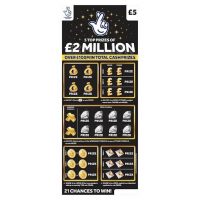2 Million Black Scratchcard