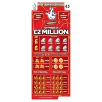 2 Million Red Scratch Card