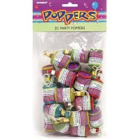 20 Pack Party Poppers