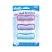 3 x Manicure Nail Brush Plastic Colour Nail Scrubbing Manicure Pedicure Brushes