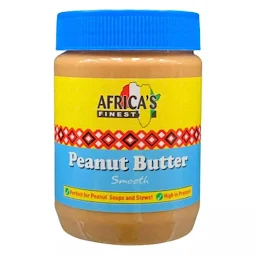 Africas Finest Peanut Butter Smooth 1kg