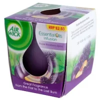 Airwick Purple Blackberry Spice Candle 105g