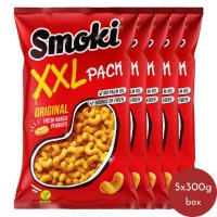 ?tark Smoki Puffed Snack with Peanuts Smoki Flips Sa kikirikijem XXL 5x300g
