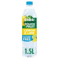 Volvic Touch of Fruit Sugar Free Lemon & Lime Flavoured Water 1.5L