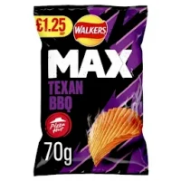 Walkers – Max Pizza Hut Texan BBQ Crisps – 70g