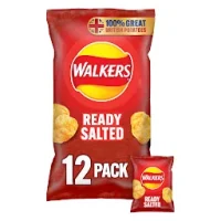 Walkers Ready Salted Crisps 12 x 25g