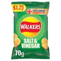 Walkers ? Salt & Vinegar Crisps ? 70g