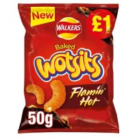 Walkers ? Wotsits Flamin? Hot Snacks Crisps ? 60g