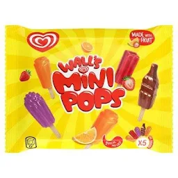 Walls Assorted, Mini Pops (5 Pack)