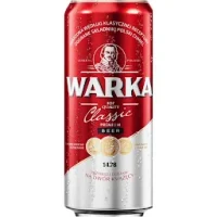 Warka Classic Polish Lager 500ml Can x 24