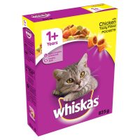 Whiskas 1+ Chicken Adult Dry Cat Food 800g