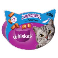 Whiskas Cat Treats Temptations Salmon 60g