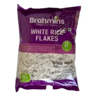 White Beaten Rice (Poha) 500g Brahmins Tales of India